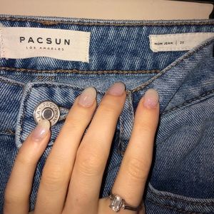 pacsun mom jeans